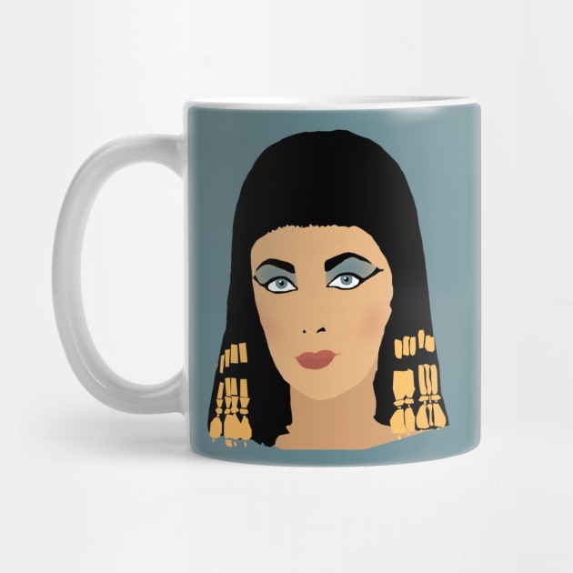 Elizabeth Taylor as Cleopatra by ursoleite